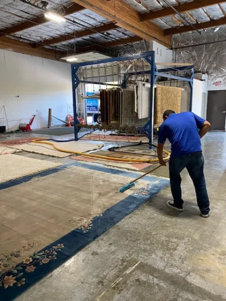 Area Rug Cleaning Seattle - Step 6