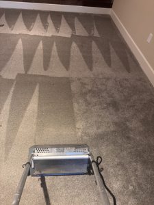 Counter-Rotating Brush Scrubbing System For Heavy Soiled Traffic Areas