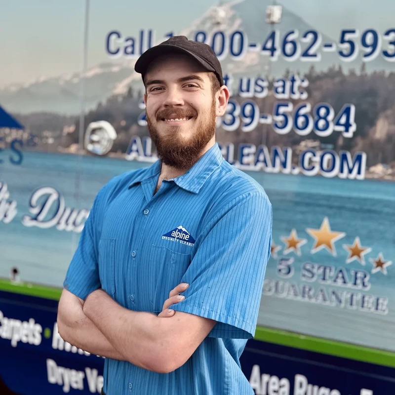 Maverick Simon, Air Duct Cleaning Specialist at Alpine Specialty Services