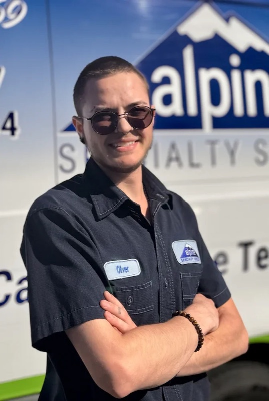Oliver Johnson, Carpet Cleaning Specialist at Alpine Specialty Services